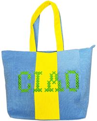 Lilly Loves - Terry Towel Ciao Bag - Lyst