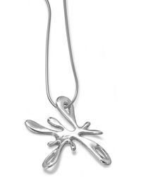 Lucy Quartermaine - Sterling Splash Pendant One - Lyst
