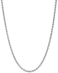 Auree - Alhambra Sterling Rope Chain - Lyst