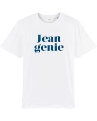Fanclub - Jean Genie Retro Slogan T-Shirt - Lyst