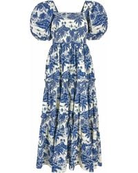 SUNSHINE TIENDA - Tropical Toile Tula Dress - Lyst