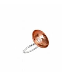 Silver Moon - Rose Pearl Essence Freshwater Pearl Sterling Ring - Lyst