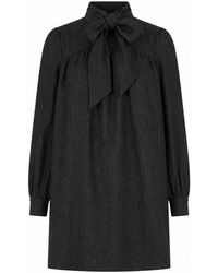 Yumi' - Scarf Tunic Dress - Lyst