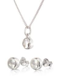 The Jewellery Store London - April Birthstone Jewellery Set With Crystal - Lyst