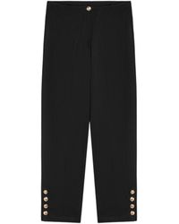 Nocturne - Button Detail Pants - Lyst