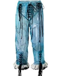 Paloma Lira - Blueprint Pants - Lyst