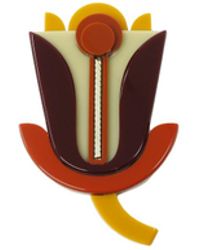 Gissa Bicalho - Handmade Acrylic Brooch Iolanda - Lyst