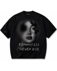 Chic Urban - Romantics Never Die Oversized T-Shirt - Lyst