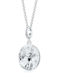 Lily Charmed - Sterling Taurus Zodiac Charm Necklace - Lyst