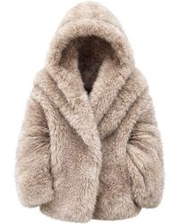 OSCARMORRIS - Neutrals Nuage Coat - Lyst