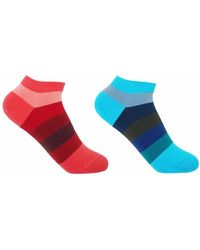 Peper Harow - Made in England - Block Stripe Trainer Socks Bundle - Lyst