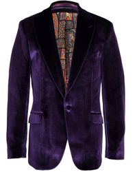 DAVID WEJ - Maison Velvet Blazer – - Lyst