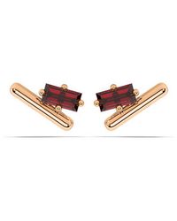Onia - Ruby Bar Studs - Lyst