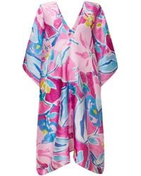 James Lakeland - Abstract Floral Kaftan - Lyst
