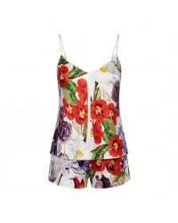 Vimissia - Wild Bloom Camisole And Shorts Set - Lyst