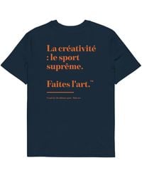 Anchor and Crew - Make Art Creative Standard Organic Cotton T-Shirt - Lyst