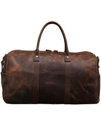 Touri - Genuine Leather Holdall - Lyst