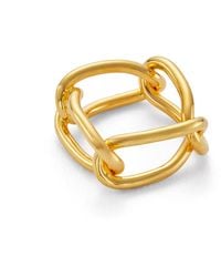 Cote Cache - Chain Link Ring - Lyst