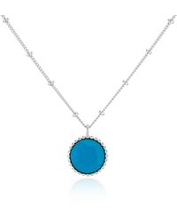 Auree - Barcelona December Birthstone Necklace - Lyst