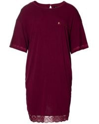 Pretty You London - Bamboo Lace Tee Dress - Lyst