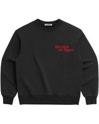 Dont Eat the Homies - Hot Girls Go Vegan Crewneck - Lyst