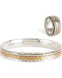 Charlotte's Web Jewellery - Karma Fortune Spinning Ring & Bangle Gift Set - Lyst