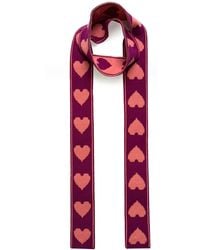 INGMARSON - Heart Wool & Cashmere Thin Scarf - Lyst