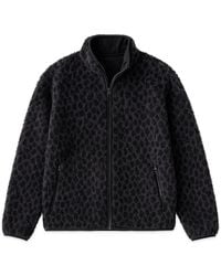 Éclectique - Leopard Fleece Jacket - Lyst