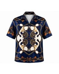 Hustle - Music Is The Answer Satin-Shirt - Lyst