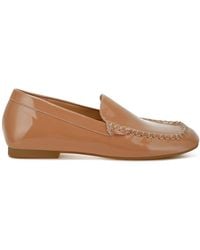 Rag & Co - Dama Patent Pleather Loafers - Lyst