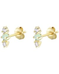 KAMARIA - Stars Align Opal Cluster Stud Earrings - Lyst
