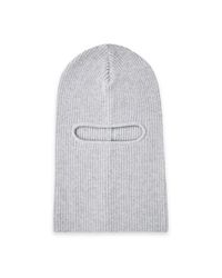 Paul James Knitwear - Merino Cashmere Aurelius Fisherman Rib Balaclava - Lyst