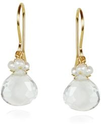 MOUNIR LONDON - Rock Crystal Earrings - Lyst