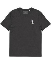 Anchor and Crew - Heather Penguin Suit Actual Life Organic Cotton Embroidered T-Shirt - Lyst