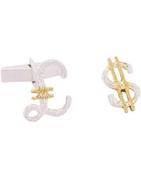 Simon Kemp Jewellers - Pound Sterling And Dollar Cufflinks Eighteen Carat On Sterling - Lyst