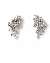 Ninemoo - Celeste Radiance Pearl Earrings - Lyst