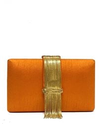 Simitri - Spice Fringe Clutch - Lyst