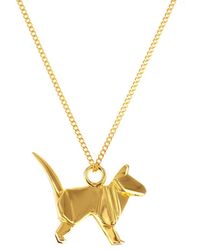 Origami Jewellery Mini Cat Gold - Metallic