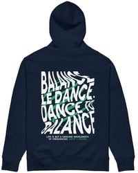 Anchor and Crew - Balance Le Dance Disco! Organic Cotton Embroidered Heavyweight Hoodie - Lyst