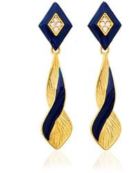 Milou Jewelry - Infinity Earrings With Zircon - Lyst