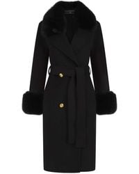 Hortons England - Buckingham Cashmere Coat - Lyst