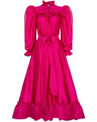 Lisa The Label - Le Jardin Long Plumerella Dress - Lyst