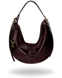Indigolush - Midi Hobo Oracle Hiss Cherry Smooth - Lyst