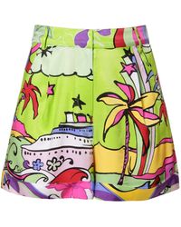 AGGI by HALEWSKI - Jerry Current Mood Bermuda Shorts - Lyst