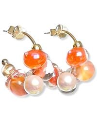 Malolo Jewelry - Sea Foam Earrings Mini Sun - Lyst