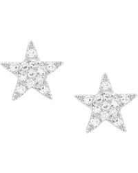 KAMARIA - Star Diamond Stud Earrings - Lyst