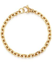 Nialaya - 4Mm Cable Chain Bracelet - Lyst