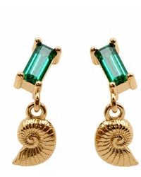 Cier - Nautilus Stud Earrings - Lyst