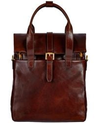 Time Resistance - Convertible Leather Backpack Shoulder Bag - Lyst