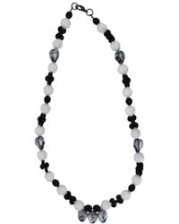 Vickisarge - Lydia's Three Skull Necklace - Lyst